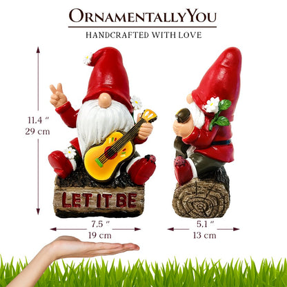 Ashley Stewart Hippy Gnome Figurine Multi