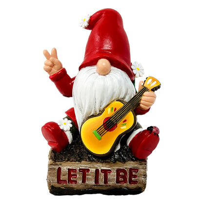 Ashley Stewart Hippy Gnome Figurine Multi