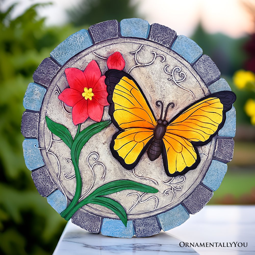 Ashley Stewart Butterfly Stepping Stone Multi