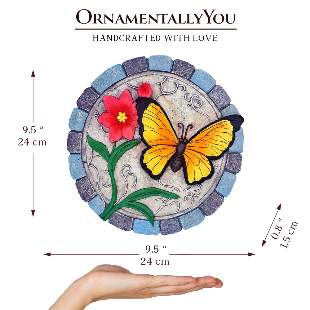 Ashley Stewart Butterfly Stepping Stone Multi