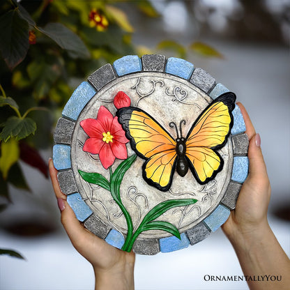 Ashley Stewart Butterfly Stepping Stone Multi