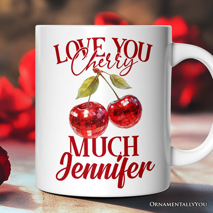 Ashley Stewart Love You Cherry Much Ceramic Mug