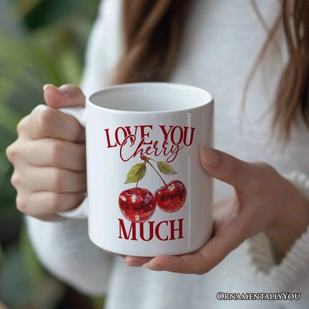 Ashley Stewart Love You Cherry Much Ceramic Mug