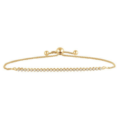 Ashley Stewart 0.25 Carat Bolo Lab Grown Diamond Bracelet