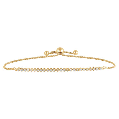 Ashley Stewart 0.25 Carat Bolo Lab Grown Diamond Bracelet