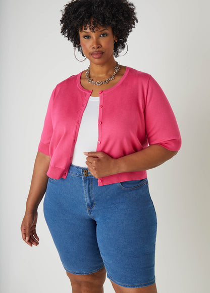 Ashley Stewart Plus Size Jean Shorts Plus Size Mid Rise Denim Shorts Lt Sky Blue
