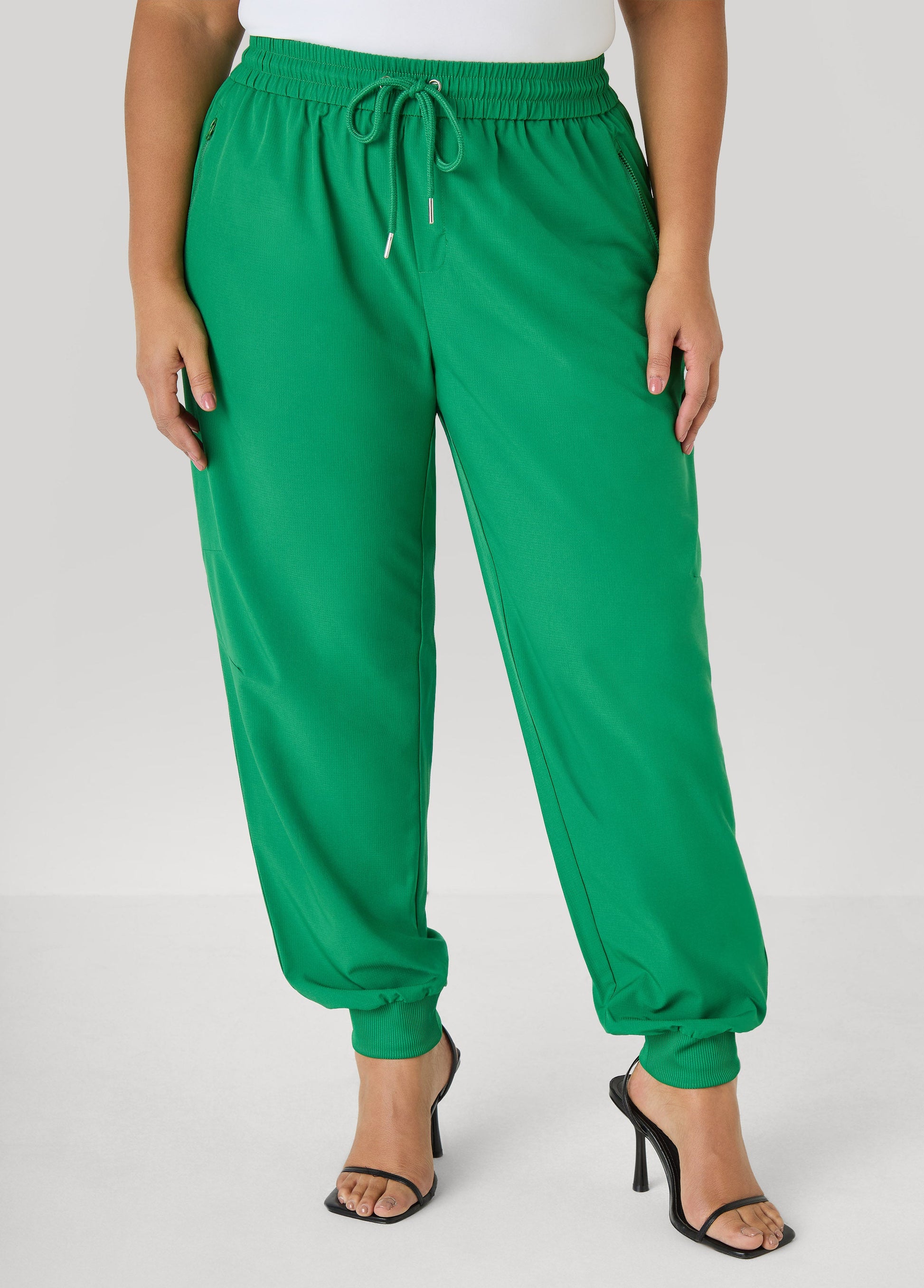 Ashley Stewart Drawstring Mid Rise Joggers Amazon