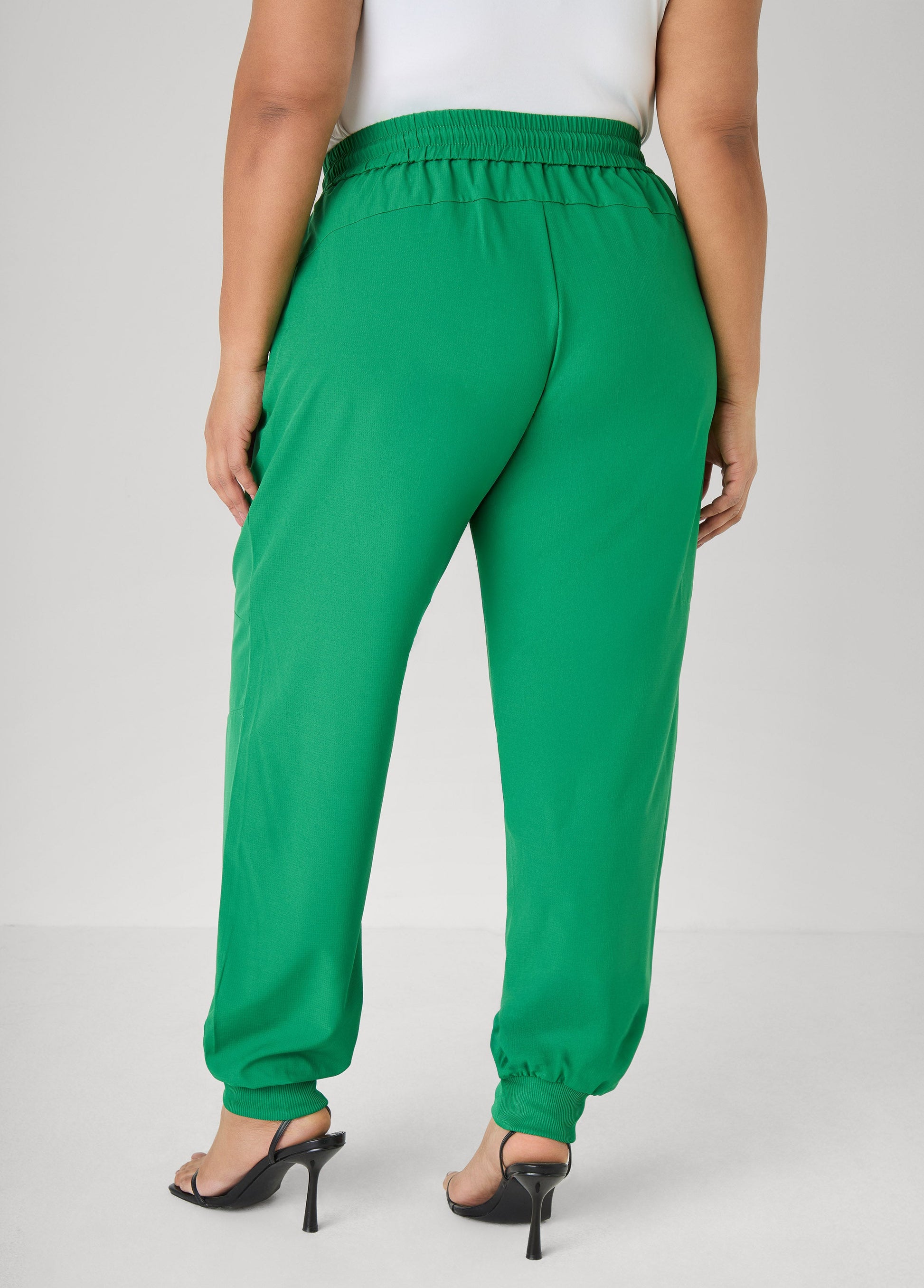 Ashley Stewart Drawstring Mid Rise Joggers Amazon