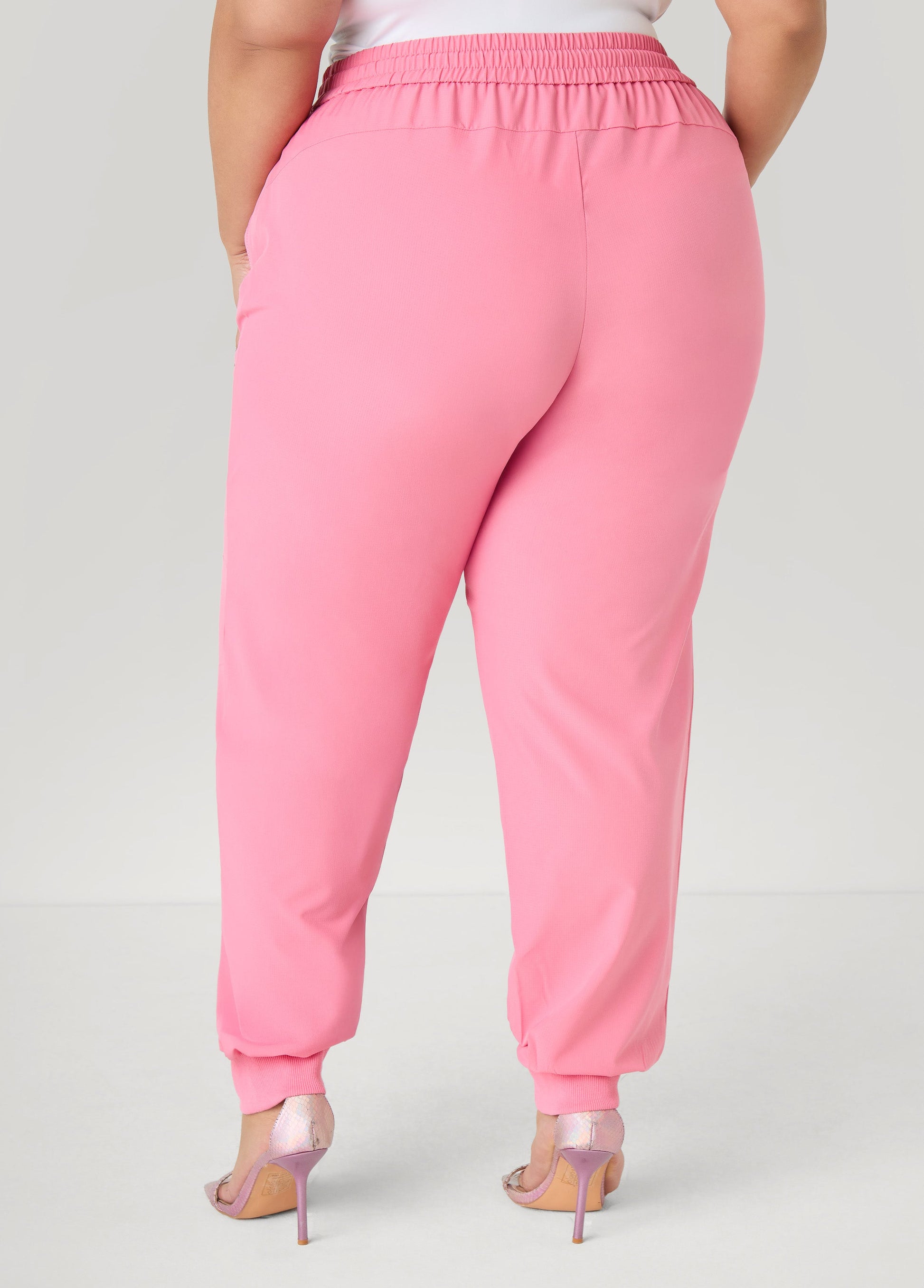 Ashley Stewart Drawstring Mid Rise Joggers Amazon