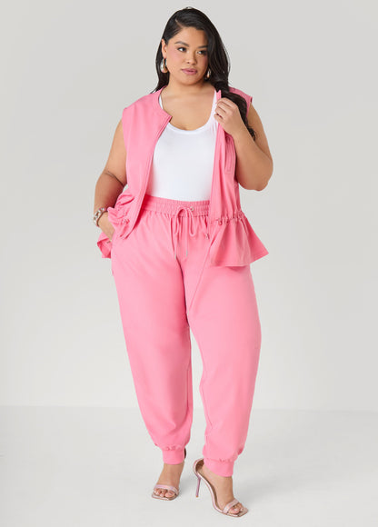 Ashley Stewart Drawstring Mid Rise Joggers Amazon