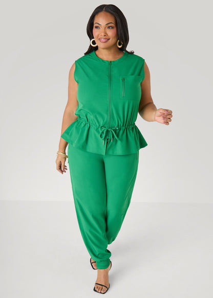 Ashley Stewart Storm Flap Drawstring Waist Vest Amazon