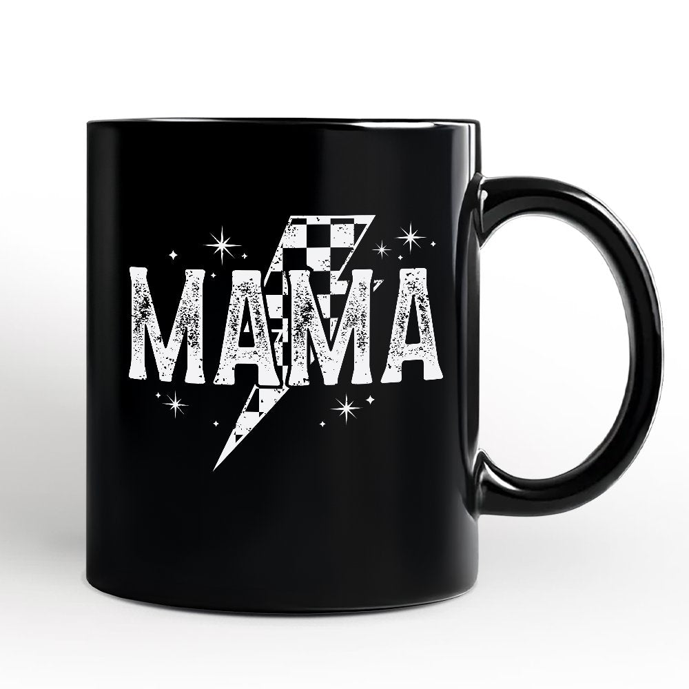 Ashley Stewart Lightning Bolt Mama Mug Black