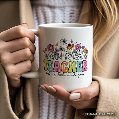 Ashley Stewart Helping Little Minds Grow Teacher Mug White