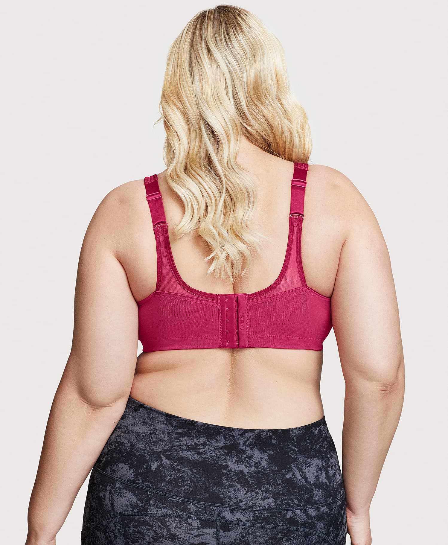 Ashley Stewart MagicLift Seamless Sports Bra Ruby Ruby Red