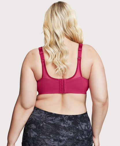 Ashley Stewart MagicLift Seamless Sports Bra Ruby Ruby Red