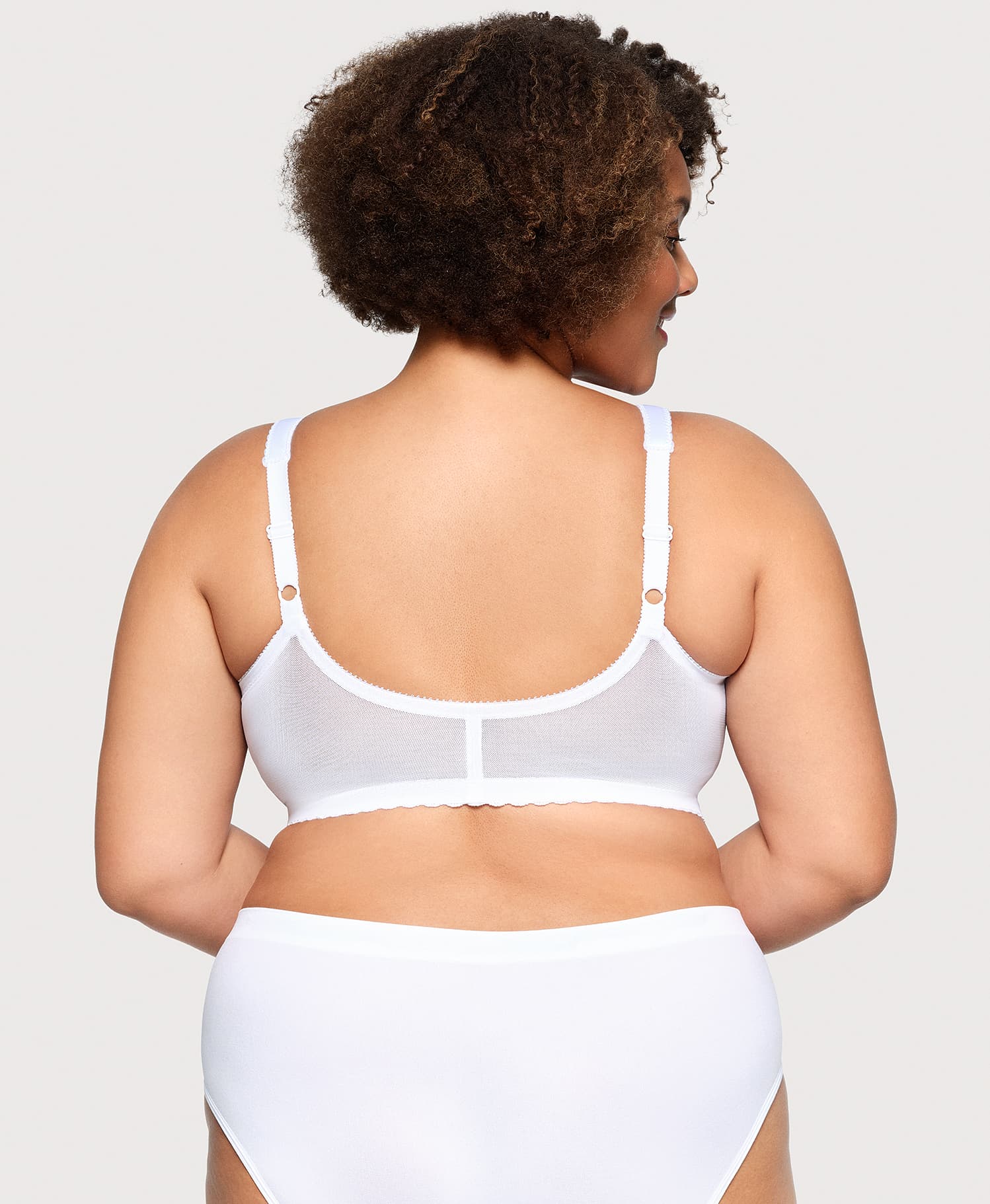 Ashley Stewart MagicLift Front-Closure Support Bra White