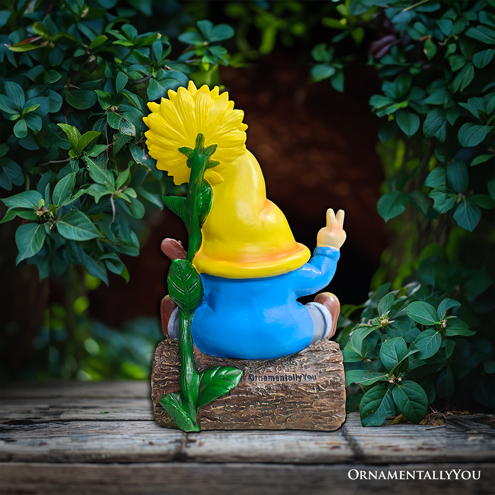Ashley Stewart Bloom With Joy Garden Gnome Figurine Multi
