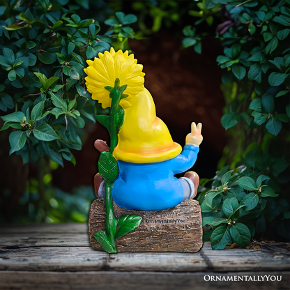 Ashley Stewart Bloom With Joy Garden Gnome Figurine Multi