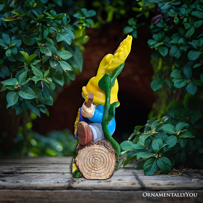 Ashley Stewart Bloom With Joy Garden Gnome Figurine Multi