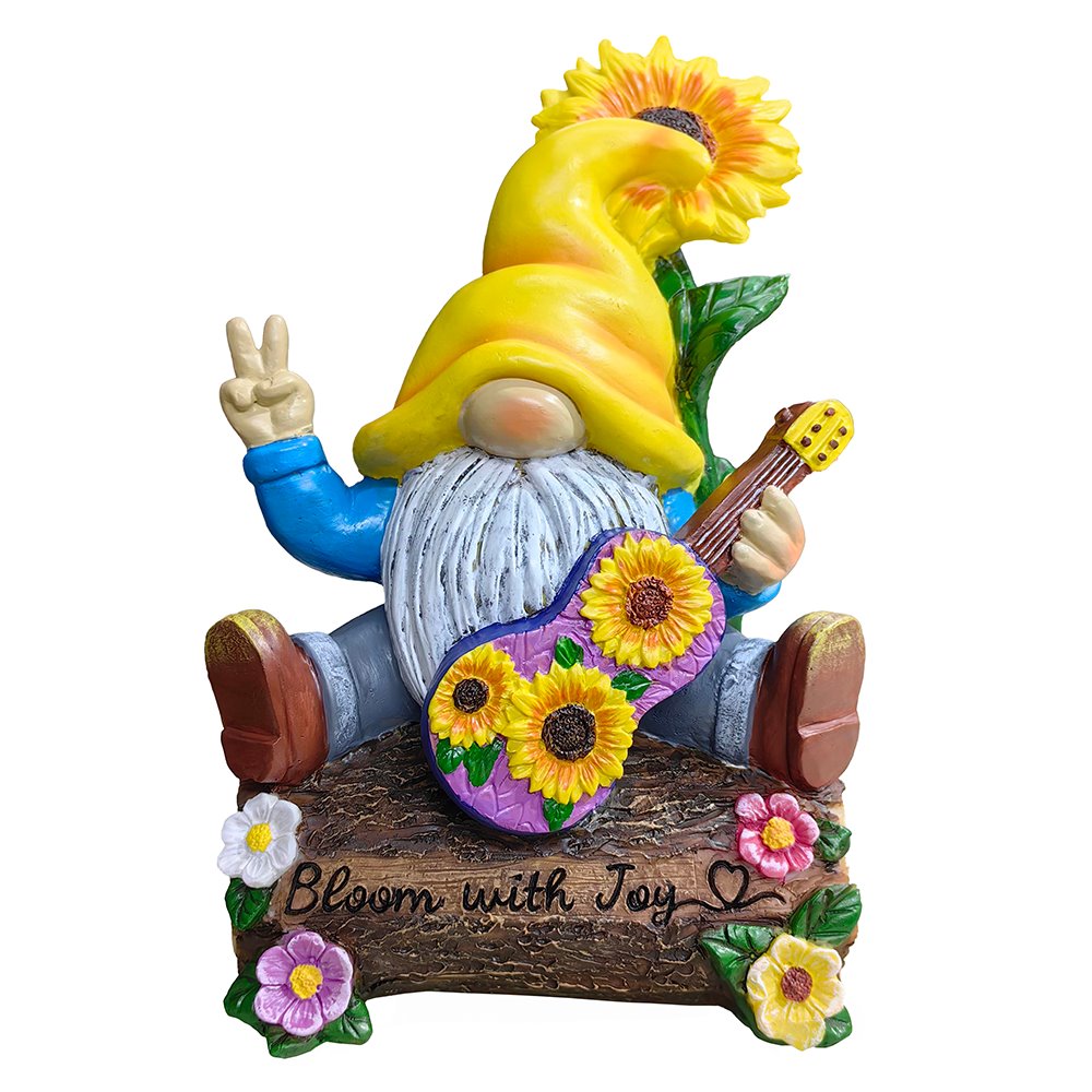 Ashley Stewart Bloom With Joy Garden Gnome Figurine Multi