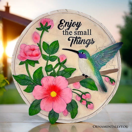 Ashley Stewart Hummingbird Stepping Stone Multi