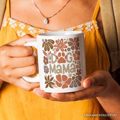 Ashley Stewart Dog Mama Ceramic Mug White