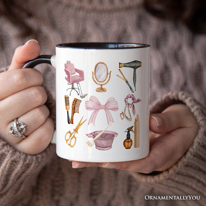 Ashley Stewart Hairstylist Ceramic Mug White