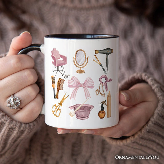 Ashley Stewart Hairstylist Ceramic Mug White