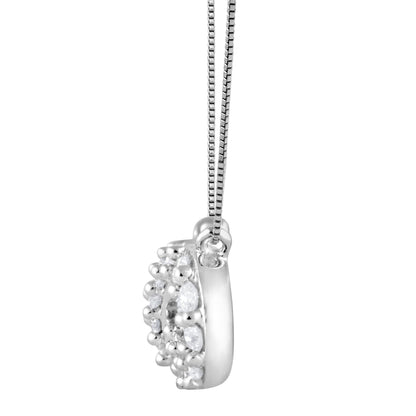 Ashley Stewart 0.20 Carat Lab Grown Diamond Infinity Pendant Necklace