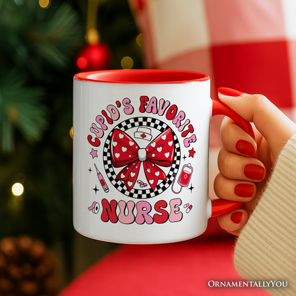 Ashley Stewart Cupids Favorite Nurse Mug White