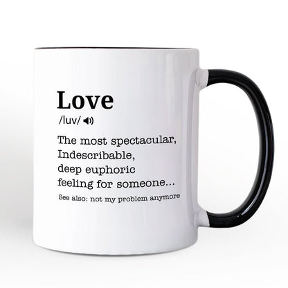 Ashley Stewart Love Ceramic Mug White