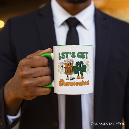 Ashley Stewart Lets Get Shamrocked Ceramic Mug White