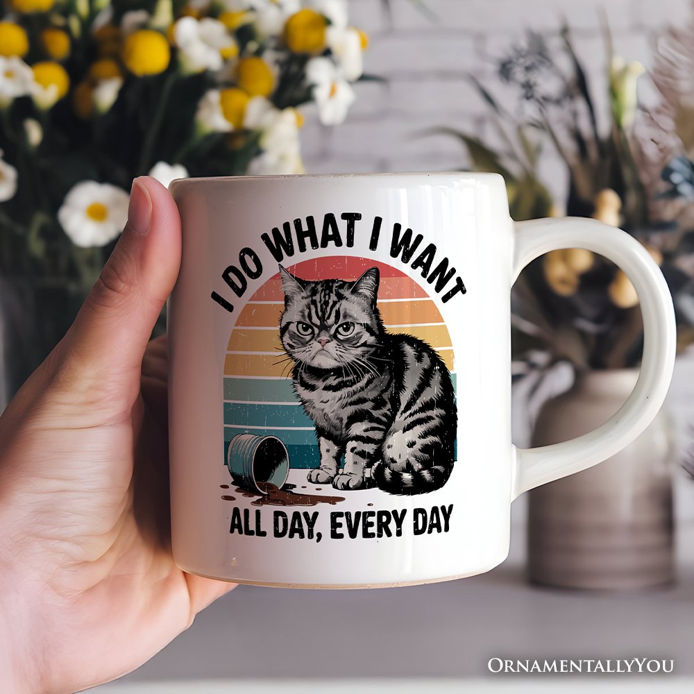 Ashley Stewart I Do What I Want Ceramic Mug White