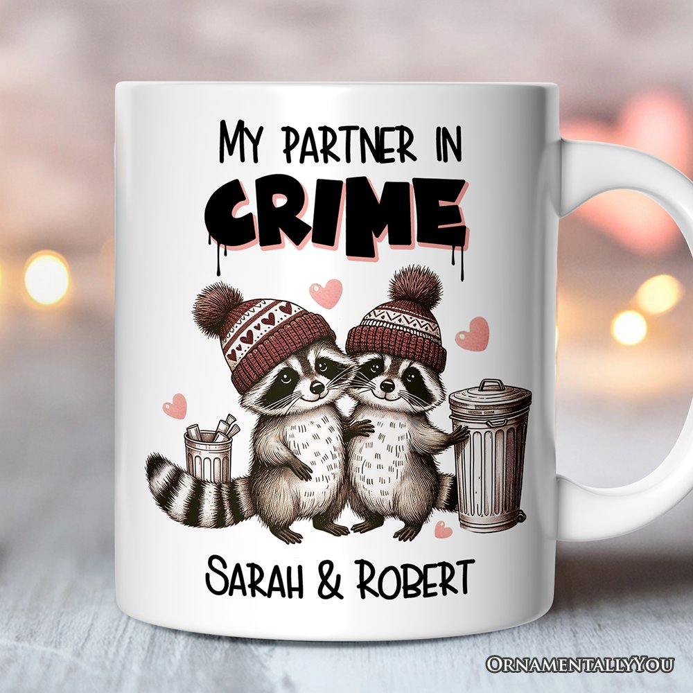 Ashley Stewart My Partner In Crime Ceramic Mug