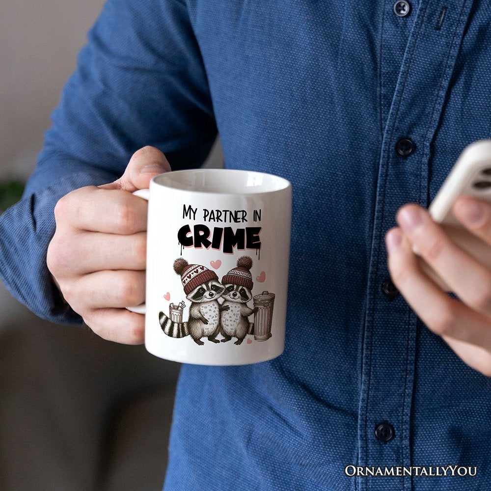 Ashley Stewart My Partner In Crime Ceramic Mug