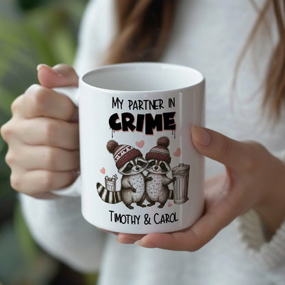 Ashley Stewart My Partner In Crime Ceramic Mug