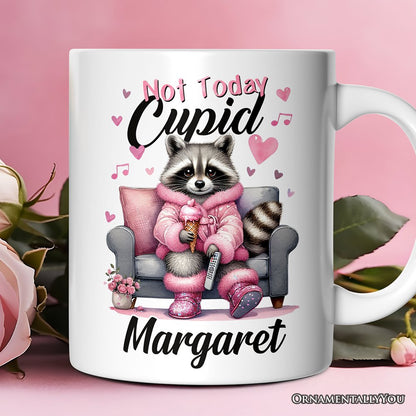 Ashley Stewart Not Today Cupid Ceramic Mug