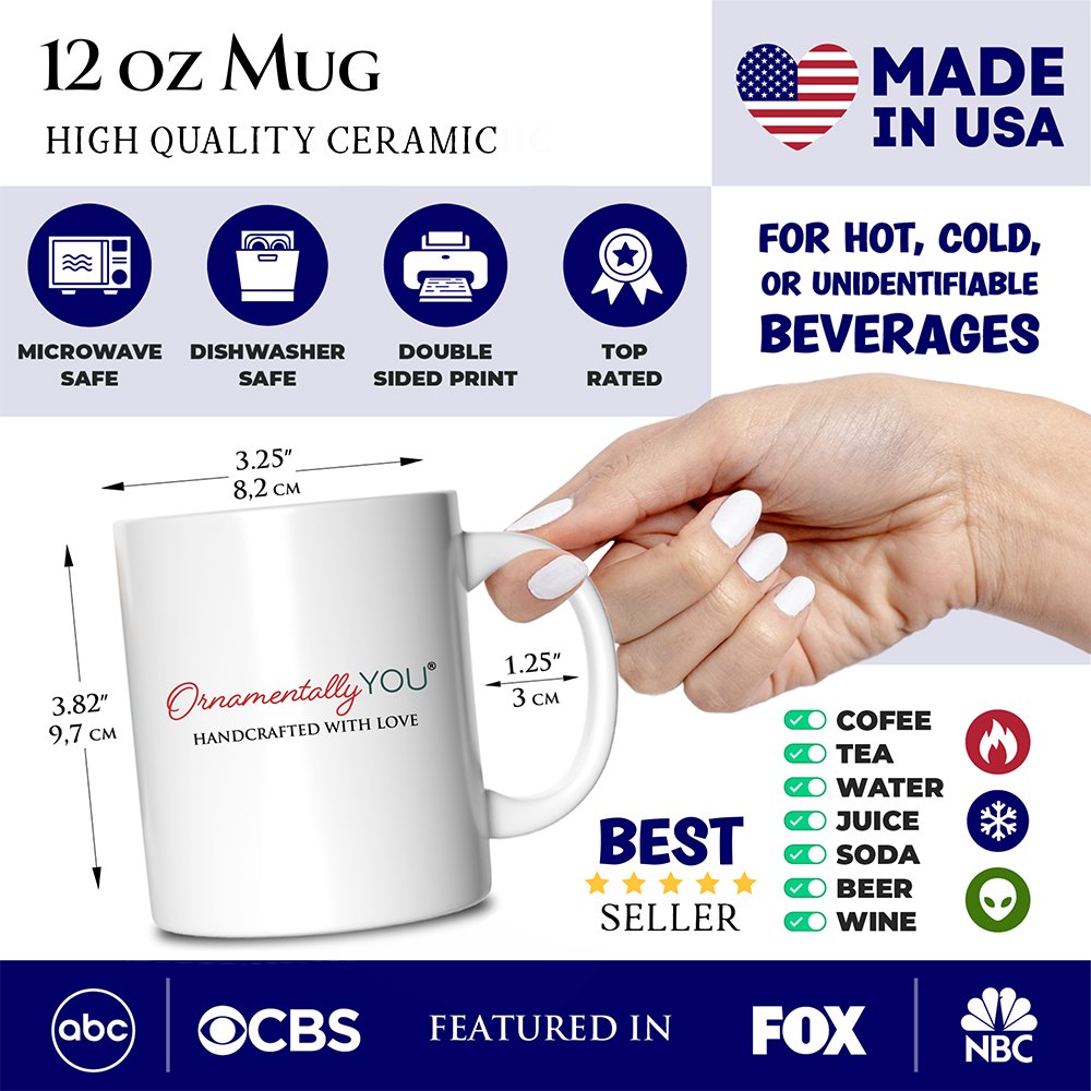 Ashley Stewart Not Today Cupid Ceramic Mug