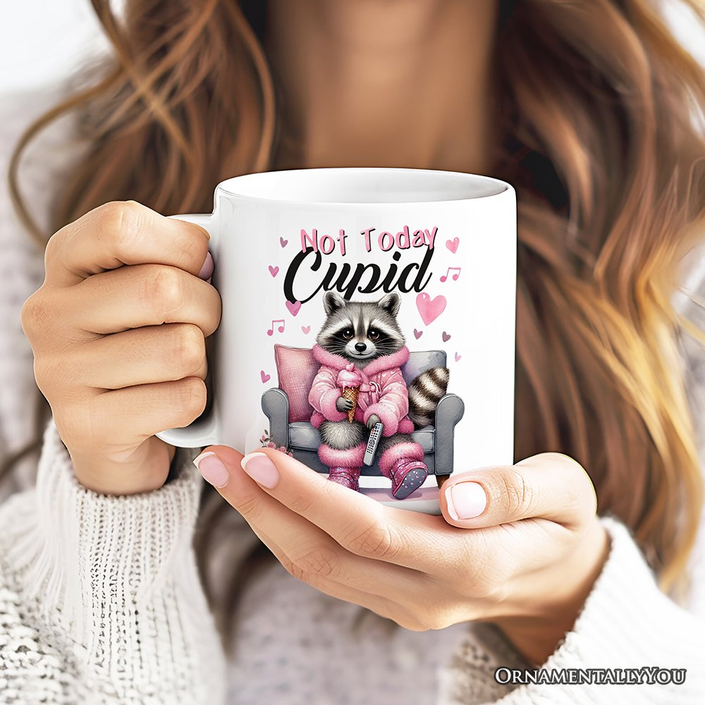 Ashley Stewart Not Today Cupid Ceramic Mug