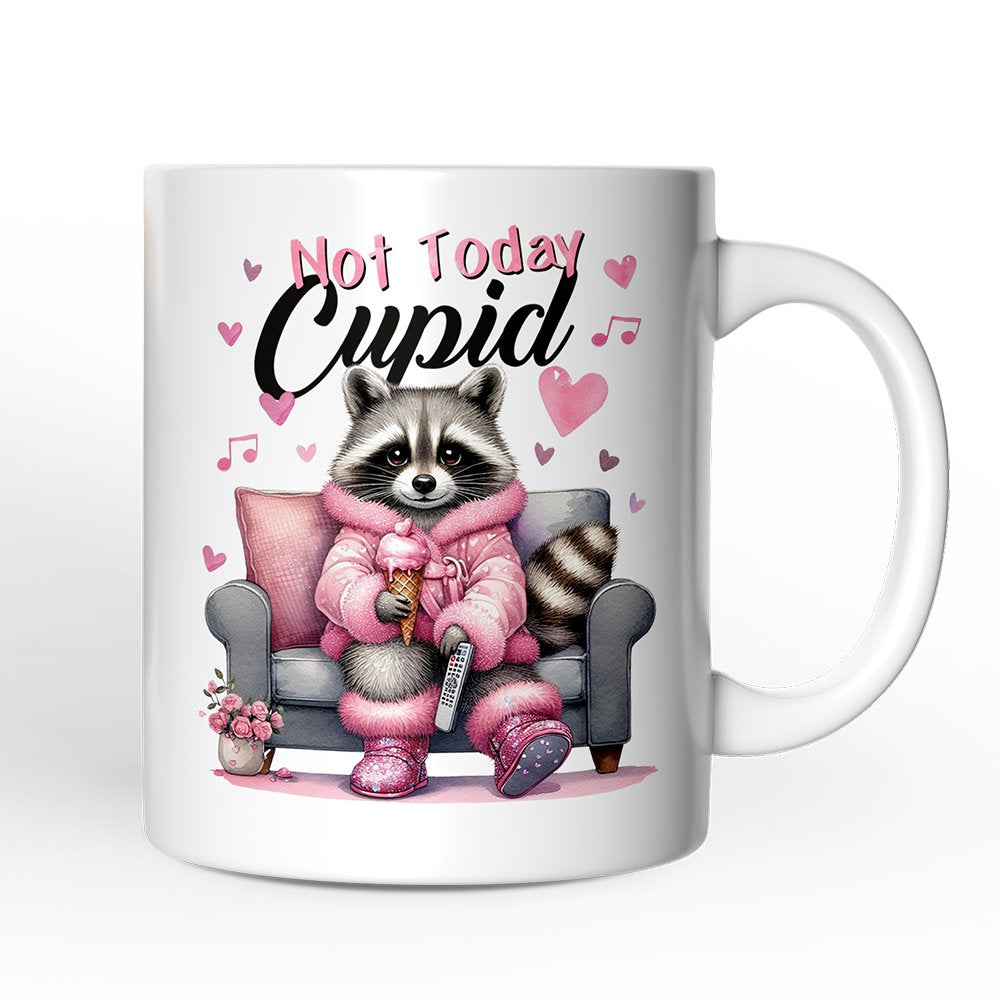 Ashley Stewart Not Today Cupid Ceramic Mug