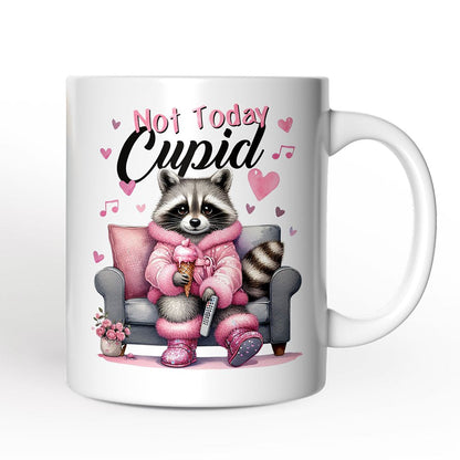 Ashley Stewart Not Today Cupid Ceramic Mug