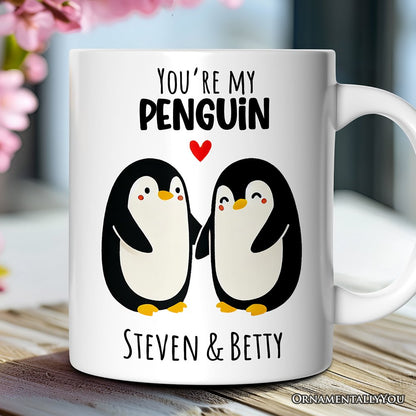 Ashley Stewart Youre My Penguin Ceramic Mug