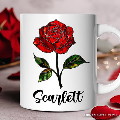 Ashley Stewart Rose Ceramic Mug