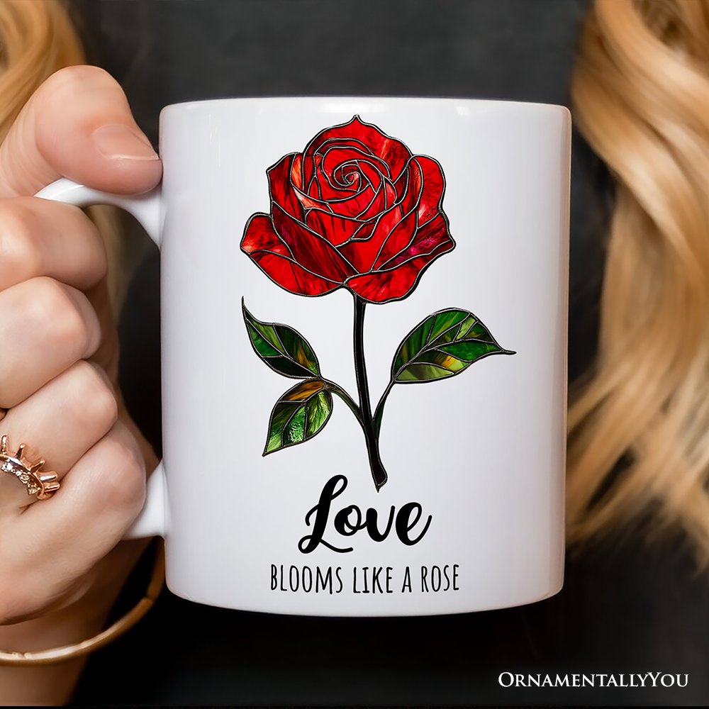 Ashley Stewart Rose Ceramic Mug