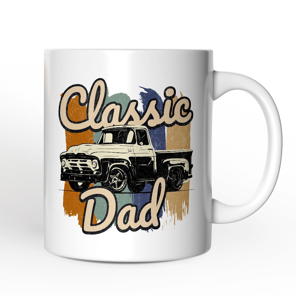 Ashley Stewart Classic Dad Ceramic Mug White