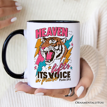 Ashley Stewart Heaven Lifts Its Voice in Praise Mug White