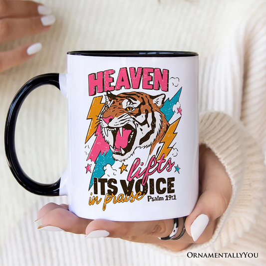 Ashley Stewart Heaven Lifts Its Voice in Praise Mug White
