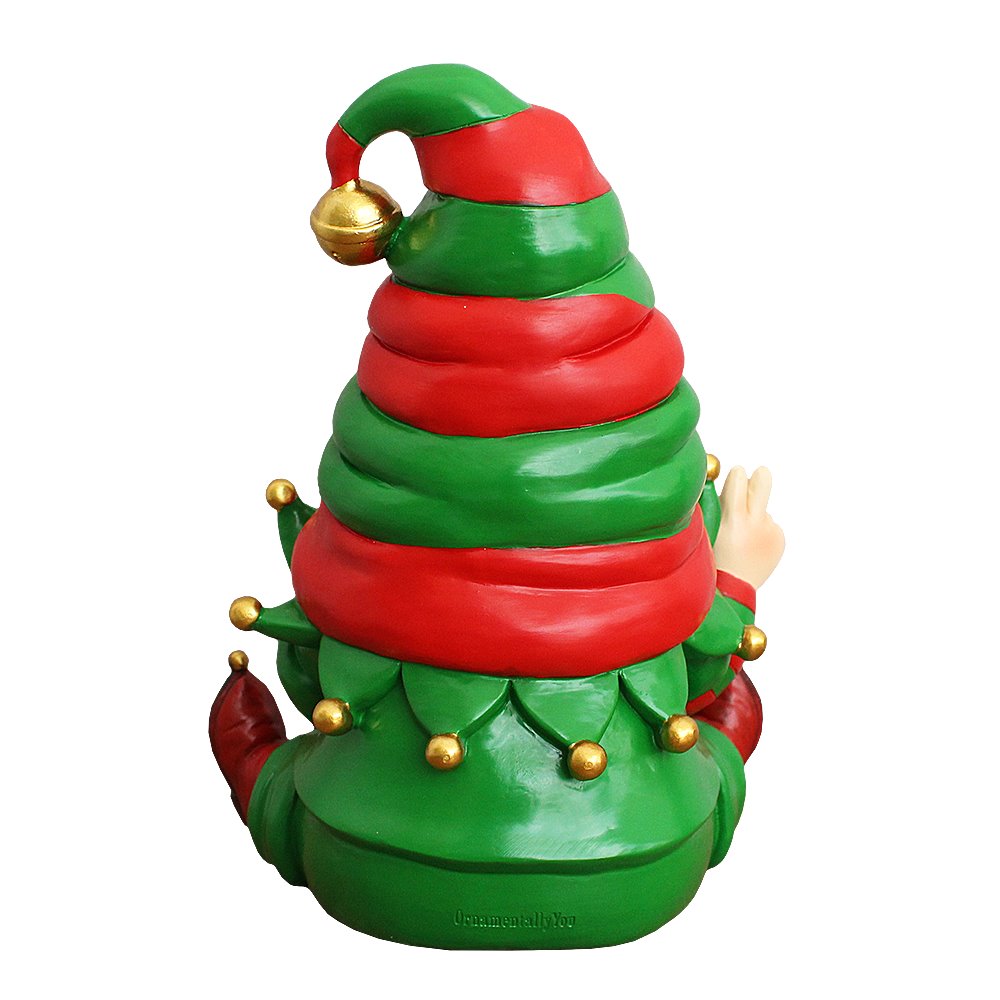 Ashley Stewart Cheerful Elf Gnome Figurine Multi